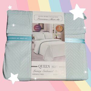 Hotel Home collection Luxurious  solid sheet set